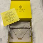 Kendra Scott Gold Rose Necklace Photo 4