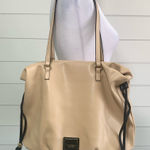 Victoria's Secret Victoria’s Secret 100% Polyurethane Solid Tan‎ Shoulder Bag One Size Photo 0