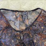 Veronica Beard Kerri Paisley Silk Ruched Mini Dress Photo 7
