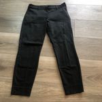 H&M Black Skinny Jeans Dress Pants Ankle Crop Womens Size 8 Photo 1
