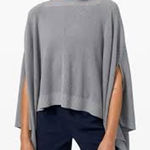 LULULEMON Forward Flow Cape Sweater Top Gray One Size CASUAL SLOUCHY COZY LOUNGE Photo 0