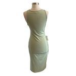 Planet Gold Sleeveless Knit Midi Dress With Cut Out Tie Side By Photo 7
