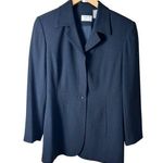 Nordstrom  Preview Collection Black Button Front Blazer Size 6 Photo 0