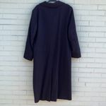 Liz Baker  Essential woman’s black double breasted Peacoat size 12 Photo 4