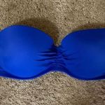 Victoria's Secret Royal Blue Bikini Top Size 34C Photo 0