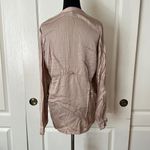 TAN KHAKI BUTTON UP DRESS WORK BUSINESS SHIRT Photo 1