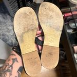 Johnny Was Black Leather Gladiators Photo 1