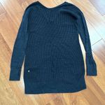 Lululemon The Sweater Life women's black waffle knit sweater tunic top Photo 6