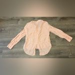 Cloth & Stone  Anthropologie 100% Linen Button Down Pink Shirt Sz M Beachy Boho Photo 6