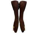 Diane Von Furstenberg  brown suede flats, Sz 8.5 Photo 6