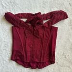 Generation Outcast Clothing Outcast Clothing Philippa Top Deep Red Photo 7