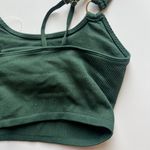 Aerie NWT Seamless Ring Longline Bralette Ribbed Bra Green Size Small S NEW Photo 9