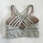 Lululemon Free To Be Moved Bra Size 4 Lilac Paisley Print Sporty Athletic Photo 8