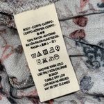 Free People  Women’s Size M Gray Floral Pretty & Free Off The Shoulder Romper Photo 8