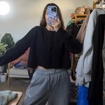 Aritzia NWT  Cashmere Relaxed Crew Cardigan Size medium Photo 2