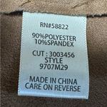 Max Studio Open-Front Long Jacket Cardigan. Faux Suede. Olive Color. Size Small Photo 5