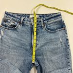 Abercrombie & Fitch Abercrombie The Mom High Rise Jeans Acid Wash Curve Love Photo 5