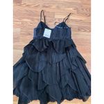 AJE. black ELSIE PLEAT MINI COCKTAIL PARTY DRESS size 8 Photo 11