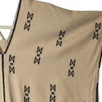 Kukul Boutik Merida Mexico Tan Kaftan Black Embroidery Artisan Artsy Aztec O/S Size undefined Photo 6