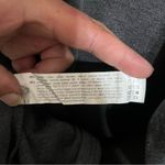 ZARA Women’s Half Sleeve Turtleneck Sweatshirt Dress Size Medium Dark Gray Mini Photo 3