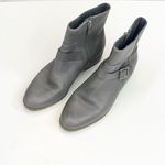 Cole Haan Huntley Leather Waterproof Gray Side Zipper Women’s Booties Size 8 Photo 9