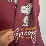 Peanuts Snoopy Social Club Coord Sweatsuit Red Photo 5