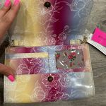 Betsey Johnson NWT  Rainbow Xodani Crossbody Wallet Purse Patent Leather Photo 4