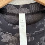 Lululemon Close to Crossing Long Sleeve Black Gray Camo 2 Photo 2