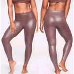 Athleta Elation Shimmer Tight In Powervita Cinnamon Brown Leggings Photo 8