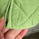 Van Heusen Free w/ Purchase  Quilted Zip Up Vest Women’s Medium Light Green FLAWS Photo 1