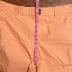 A New Day Womens Plus Size 17 Coral Peach Shorts Stretch Two Button Flat Front Pockets Photo 7