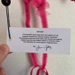 For Love & Lemons NWT Garter Belt in Magenta Ophelie Photo 11