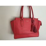 Coach Legacy Red Medium Candace Carryall Shoulder Bag/ Tote/ Handbag EUC Photo 1