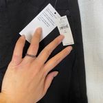 Old Navy Mid-Rise Black Rockstar Super Skinny Distressed/Raw Hem Denim Jegging Photo 14