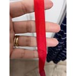 Talbots Women's 10P Navy & White Striped Sleeveless Dress w/ Red Belt Photo 9