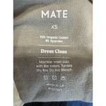 Mate the Label  Organic Cotton Stretch Sports Bra Sage EUC Size XS Photo 6