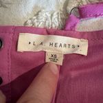 LA Hearts XS Pink Corset Top Photo 4