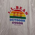 L.L. Bean Size Medium White Sweat Photo 2