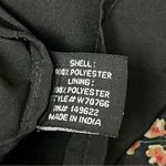 Walter Baker  Floral Cottegecore  Dress 10 Women's Black Boho Peasent Whimsical Photo 9