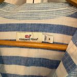 Vineyard Vines Blue And White Stripe Tie Front Top Size 4 Photo 8