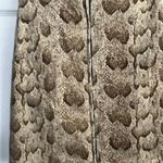 Liz Claiborne  Snake Print Ribbed Knit Zip Up Vest - Size Large Photo 1