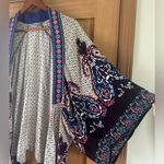 Flying Tomato  Open Front Hi-Low Peasant Kimono Cardigan Women’s size M/L​ Photo 2