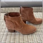 UGG  Bandara Suede Block Heel Ankle Boots‎ 8 boho Americana rustic layered Photo 3