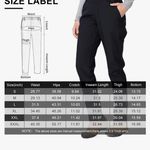 Camel Crown Women's Snow Ski Fleece Pants for Spring and Fall Outdoor Waterproof Hiking Softshell Pants with Elastic Waist Photo 6