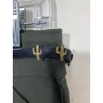 Bebop  Women’s Olive Green Cuffed Shorts W/Black Belt Size 5 NWT Photo 1