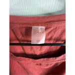 Calia By Carrie Underwood Red Boxy Long Sleeve T Photo 2