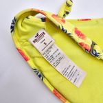 Hollister Yellow Pineapple Padded Adjustable Strap Bikini Top Swimwear Small Photo 2