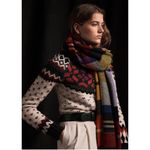 Ralph Lauren Polo by  Mixed Print Turtleneck Sweater, Size XS New w/Tag Photo 1