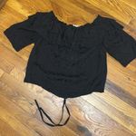 Zadig & Voltaire Elegant Black Off-Shoulder Top  Photo 4