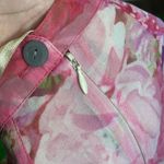 Jones New York Vintage Y2K Jones NY 100% Silk Women's Floral Midi Skirt Romantic Cottage Size 8 Photo 3